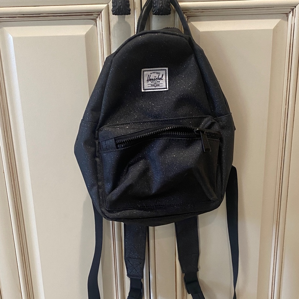 Herschel Supply Company Glitter Black Backpack